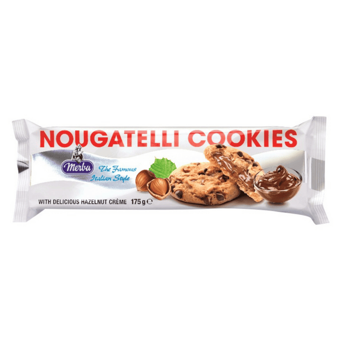 Merba Nougatelli Cookies 175g