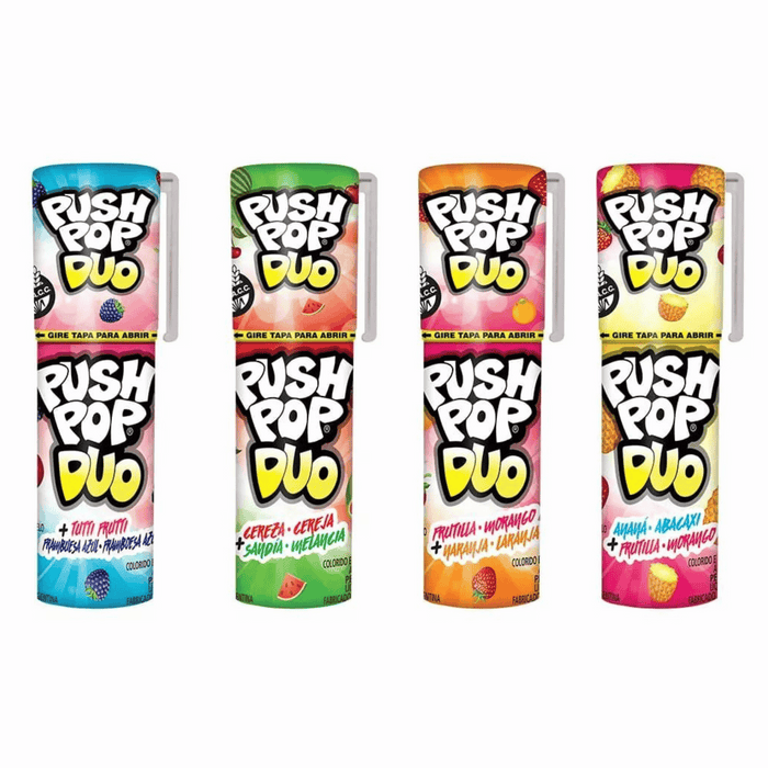 Bazooka Push Pop Assorted 15g