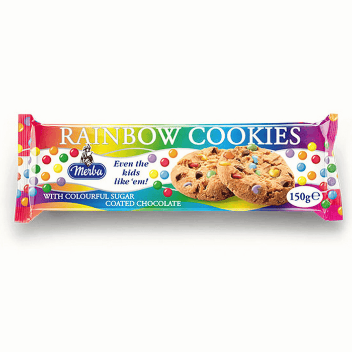 Merba Rainbow Cookies 150g