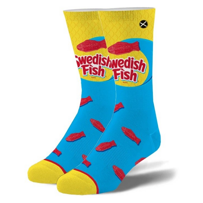 ODD SOX -  Mens Crew Swedish Fish