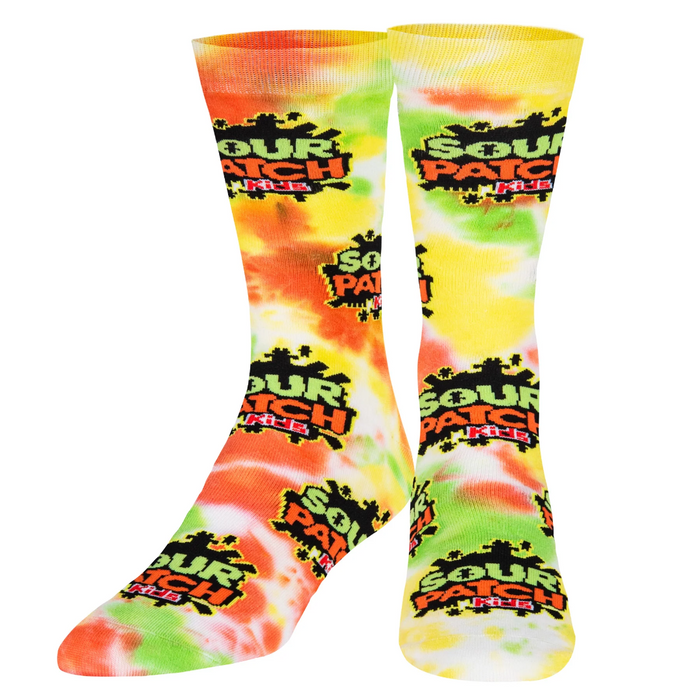 ODD SOX - Mens Crew Sour Patch Tie Dye