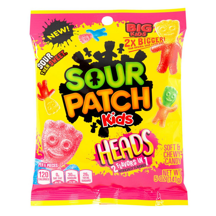 Sour Patch Kids Big Heads 141g