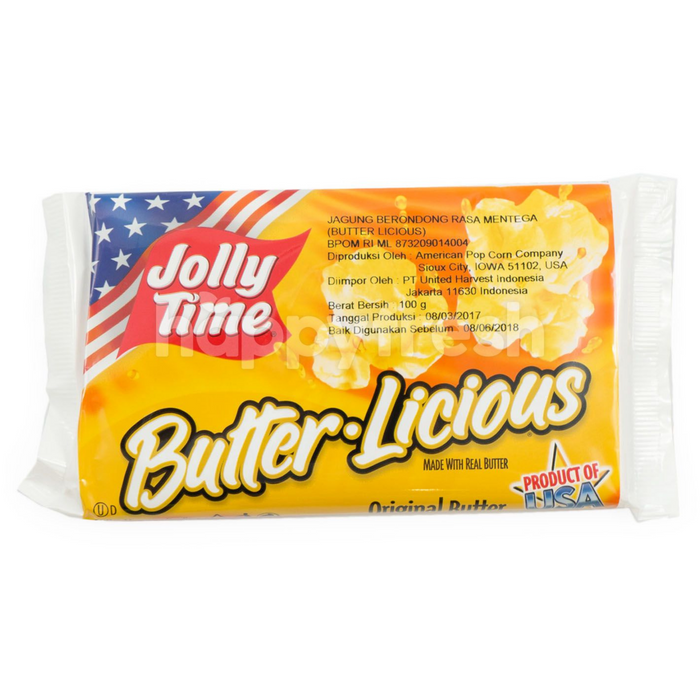 Jolly Time - Butter Licious 100g