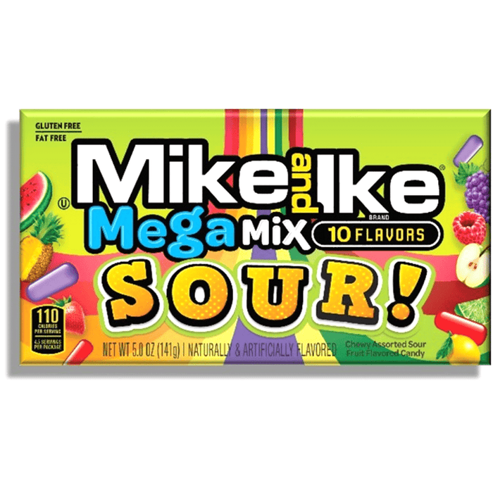 Mike & Ike Mega Mix Sour - The Pantry SA