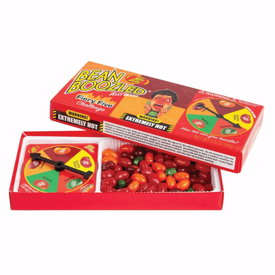 Bean Boozled Jelly Beans Fiery Five Challenge 3.5oz box — Sweeties Candy of  Arizona