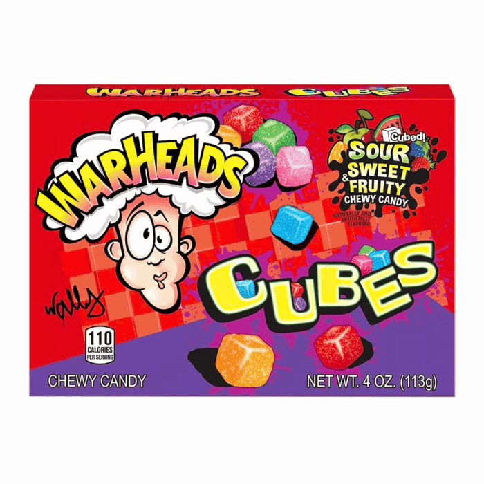 WARHEADS Chewy Cubes 113g
