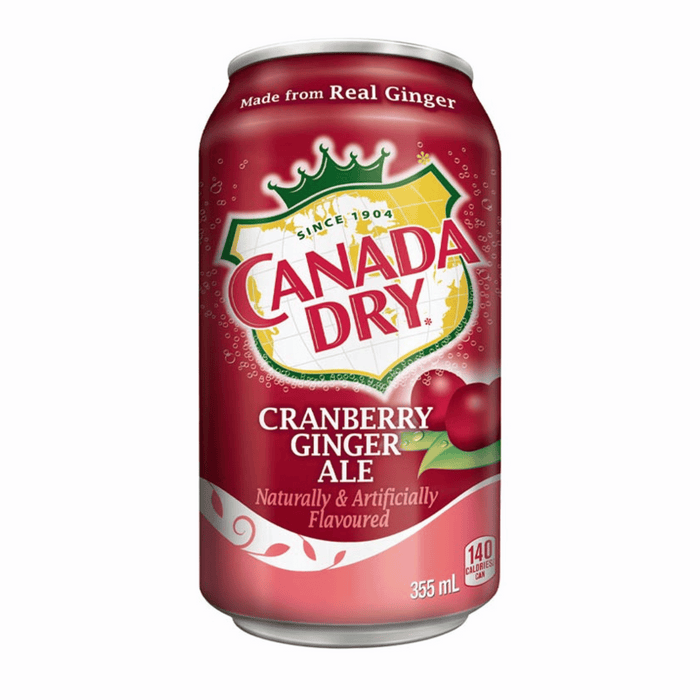 CANADA DRY Cranberry Ginger Ale 355ml