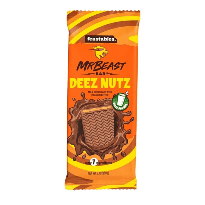 Mr Beast Bar Deez Nuts 60g
