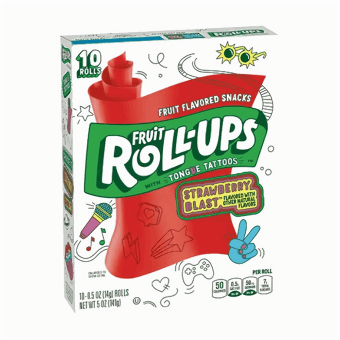 Fruit Roll Ups Strawberry Sensation 141g