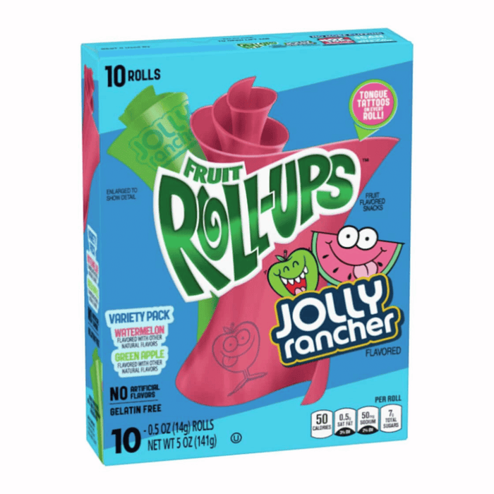 Fruit Roll Ups Jolly Rancher 141g