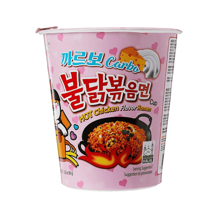 Samyang Creamy Carbo Ramen Noodle Cup 80g