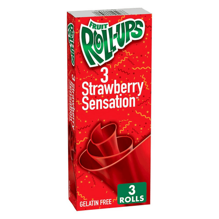 Fruit Roll Ups Strawberry Sensation 42g