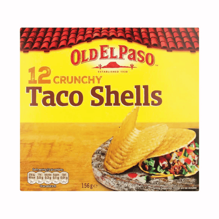 OLD EL PASO Crunchy Taco Shells 156g