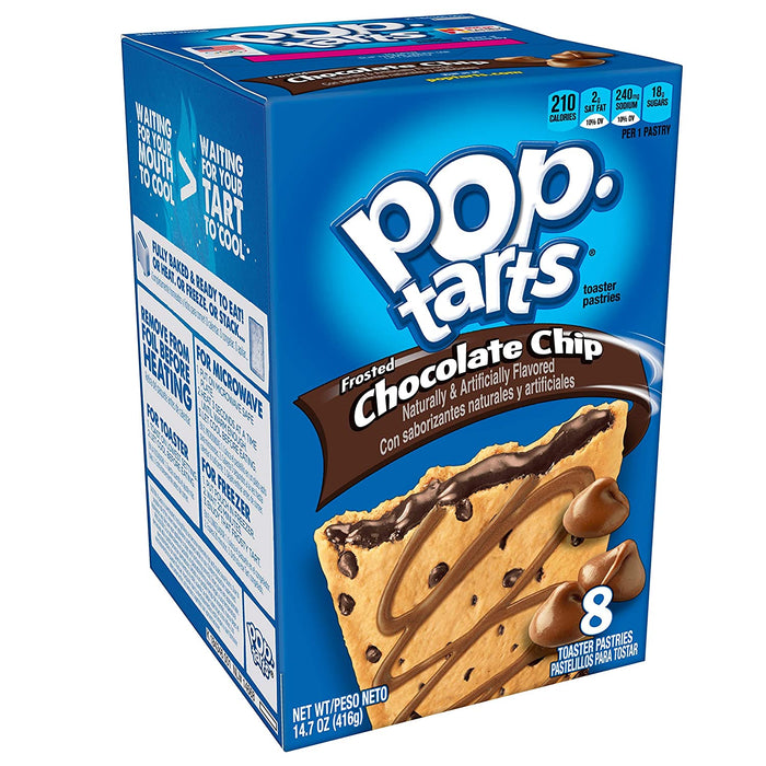 Pop Tarts Frosted Chocolate Chip 416g - The Pantry SA 