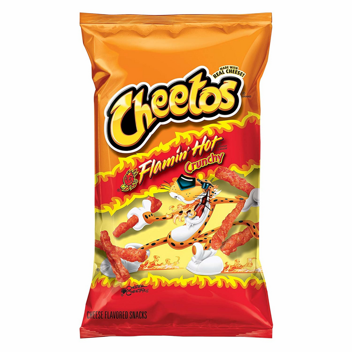CHEETOS Crunchy Flamin' Hot Cheese 226g