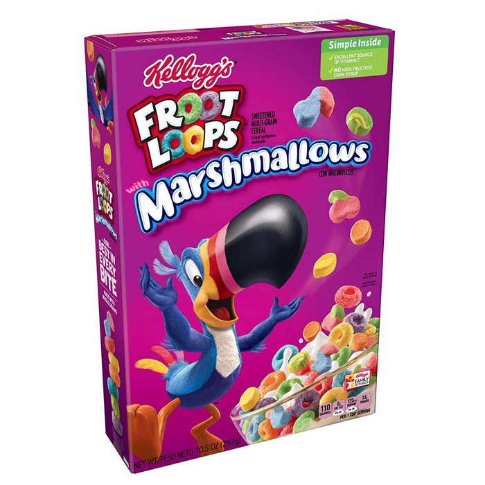 Kellogg's Froot Loops with Marshmallows 297g