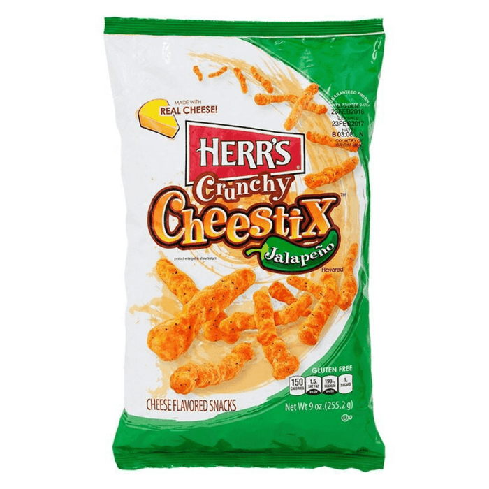 HERRS - Crunchy Jalapeno Cheese Stix 255g