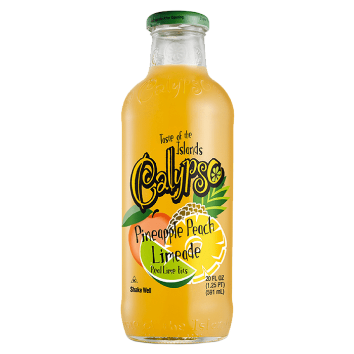 Calypso Pineapple Peach Lemonade 591ml - The Pantry SA 