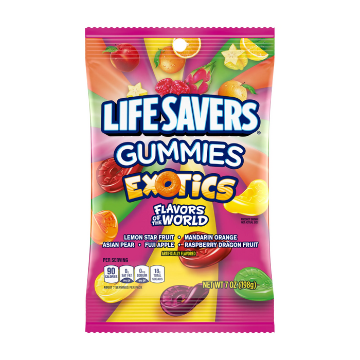 Life Savers Exotics Gummies 198g