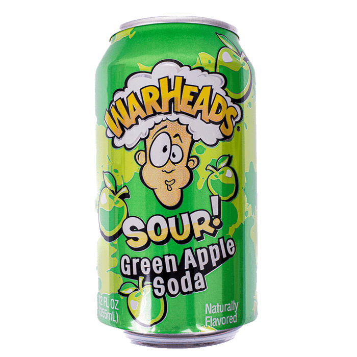 WARHEADS Green Apple 355ml