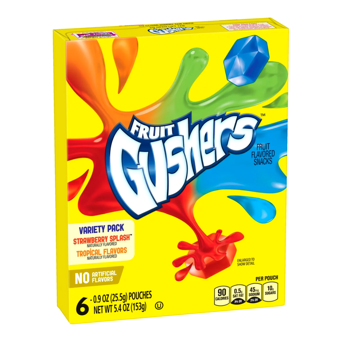 Fruit Gushers Variety Pack 136g